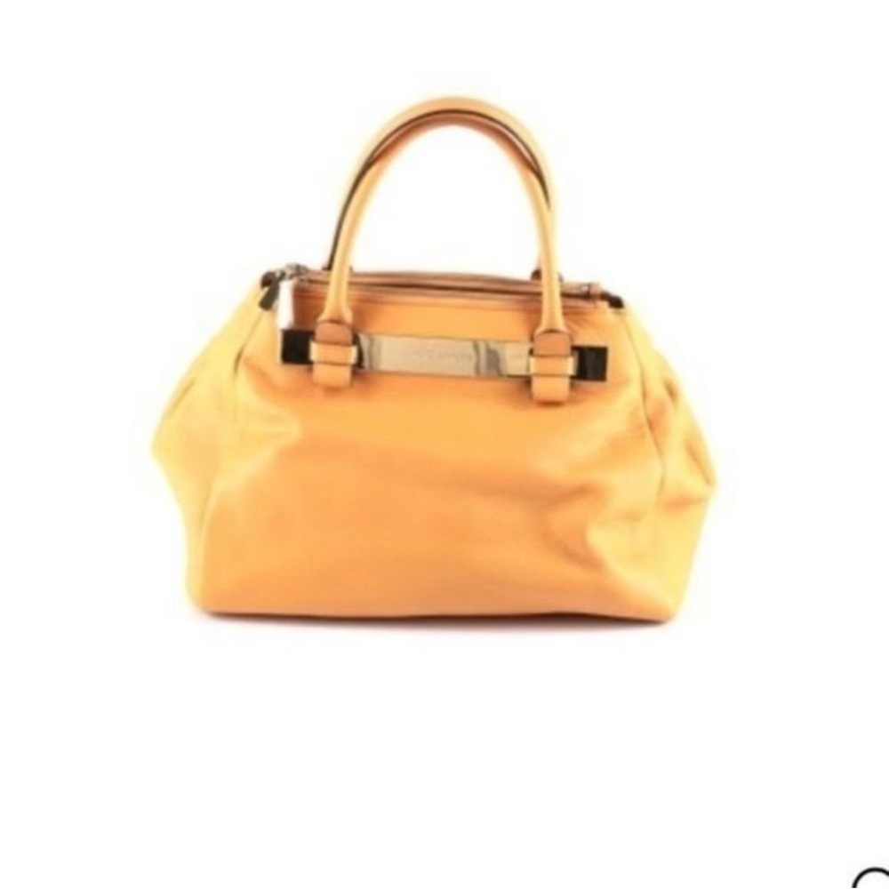 Michael Kors Tan Leather Shoulder Bag